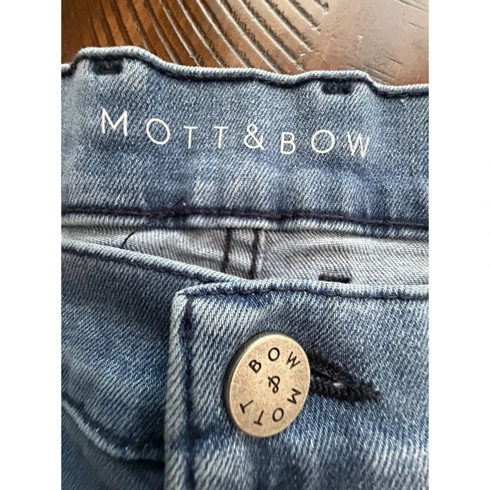 Mott & Bow Crosby Slim Fit Jeans Mens 40x30 Blue Stretch Denim Pants #EF4-5
